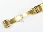 Rolex Daytona 126518 QF 40mm Yellow Gold Dial Oysterflex Strap Super Clone 4131 ETA