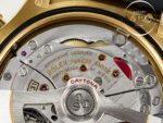 Rolex Daytona 126518 QF 40mm Yellow Gold Dial Oysterflex Strap Super Clone 4131 ETA