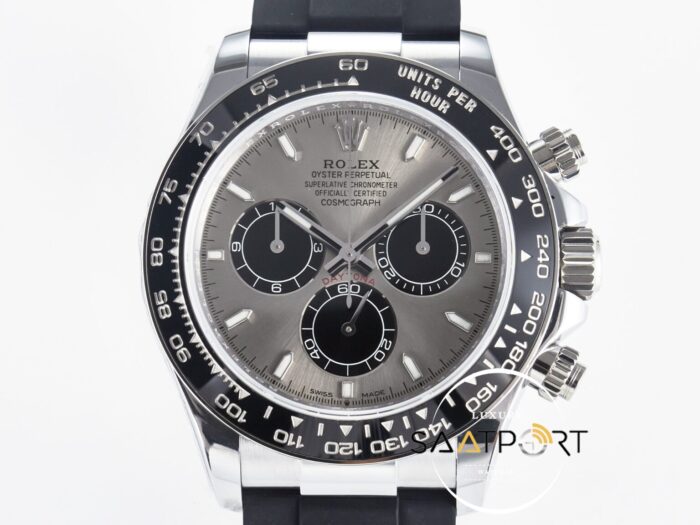 Rolex Daytona 126519 QF Gray Dial 904L 40mm Oysterflex 4131 Super Clone ETA