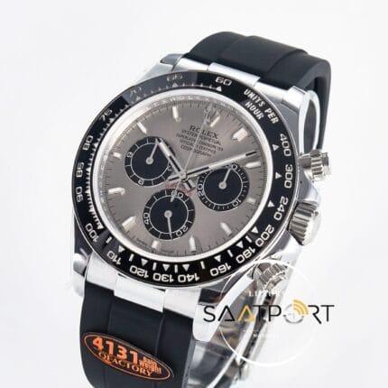 Rolex Daytona 126519 QF Gray Dial 904L 40mm Oysterflex 4131 Super Clone ETA
