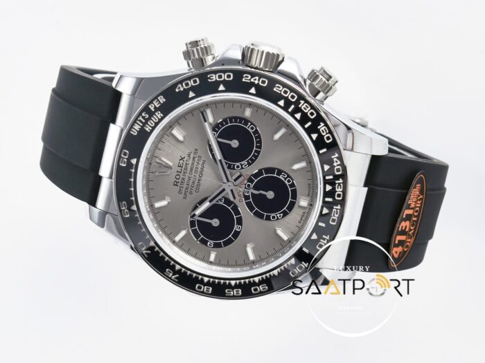 Rolex Daytona 126519 QF Gray Dial 904L 40mm Oysterflex 4131 Super Clone ETA