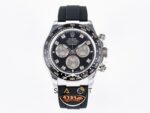 Rolex Daytona 126519 QF Silver Diamonds Dial 904L 40mm Oysterflex 4131 Super Clone ETA