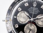 Rolex Daytona 126519 QF Silver Diamonds Dial 904L 40mm Oysterflex 4131 Super Clone ETA