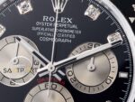 Rolex Daytona 126519 QF Silver Diamonds Dial 904L 40mm Oysterflex 4131 Super Clone ETA