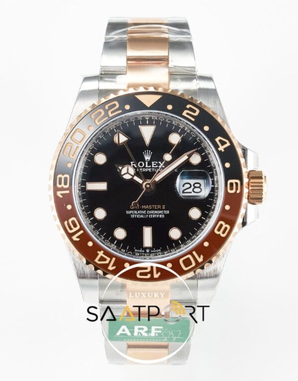 Rolex GMT-Master II 40mm 126711 CHNR ARF Rootbeer Seramik Bezel Oyster 3285 ETA