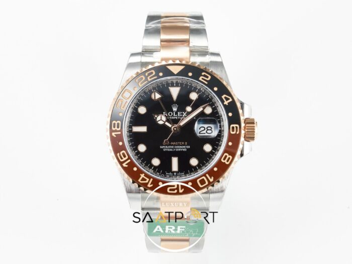 Rolex GMT-Master II 40mm 126711 CHNR ARF Rootbeer Seramik Bezel Oyster 3285 ETA