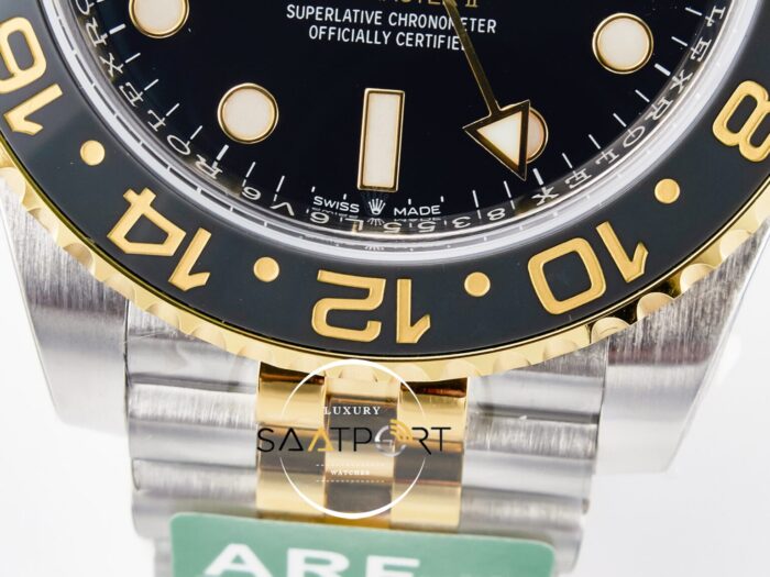 Rolex GMT-Master II 40mm 126713 GRNR ARF Zombie Bumblebee Two Tone Yellow Gold Jubile 3285 ETA