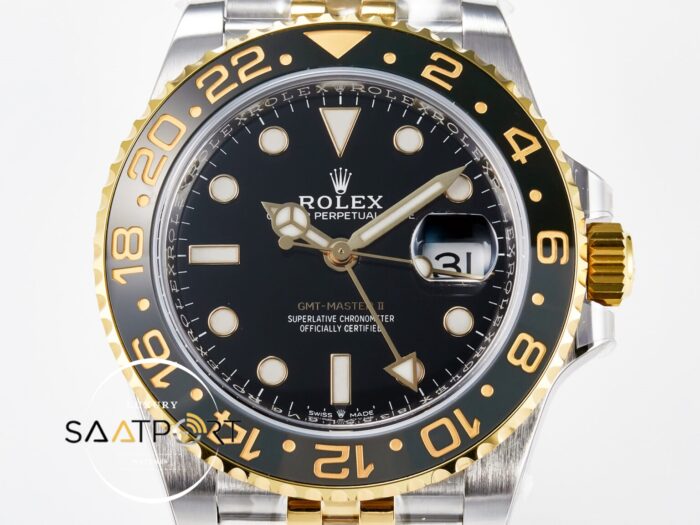 Rolex GMT-Master II 40mm 126713 GRNR ARF Zombie Bumblebee Two Tone Yellow Gold Jubile 3285 ETA