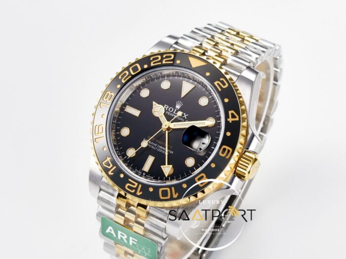 Rolex GMT-Master II 40mm 126713 GRNR ARF Zombie Bumblebee Two Tone Yellow Gold Jubile 3285 ETA