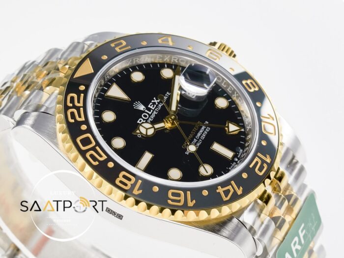 Rolex GMT-Master II 40mm 126713 GRNR ARF Zombie Bumblebee Two Tone Yellow Gold Jubile 3285 ETA