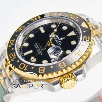 Rolex GMT-Master II 40mm 126713 GRNR ARF Zombie Bumblebee Two Tone Yellow Gold Jubile 3285 ETA