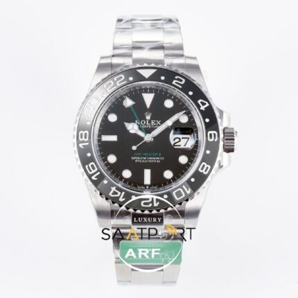 Rolex GMT-Master II 40mm ARF 126710 GRNR Siyah Gri Seramik Bezel Oyster 3285 ETA