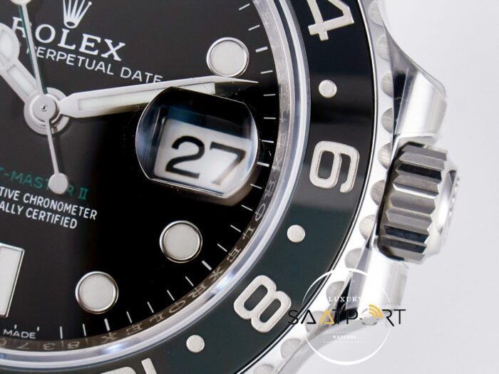 Rolex GMT-Master II 40mm ARF 126710 GRNR Siyah Gri Seramik Bezel Oyster 3285 ETA