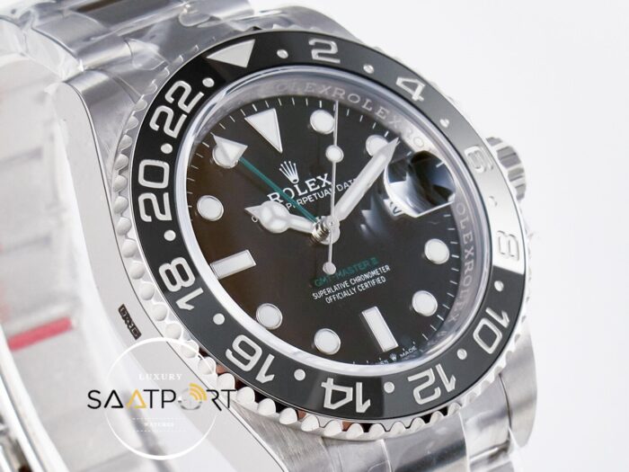 Rolex GMT-Master II 40mm ARF 126710 GRNR Siyah Gri Seramik Bezel Oyster 3285 ETA