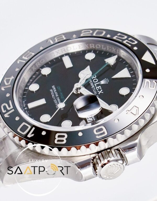 Rolex GMT-Master II 40mm ARF 126710 GRNR Siyah Gri Seramik Bezel Oyster 3285 ETA