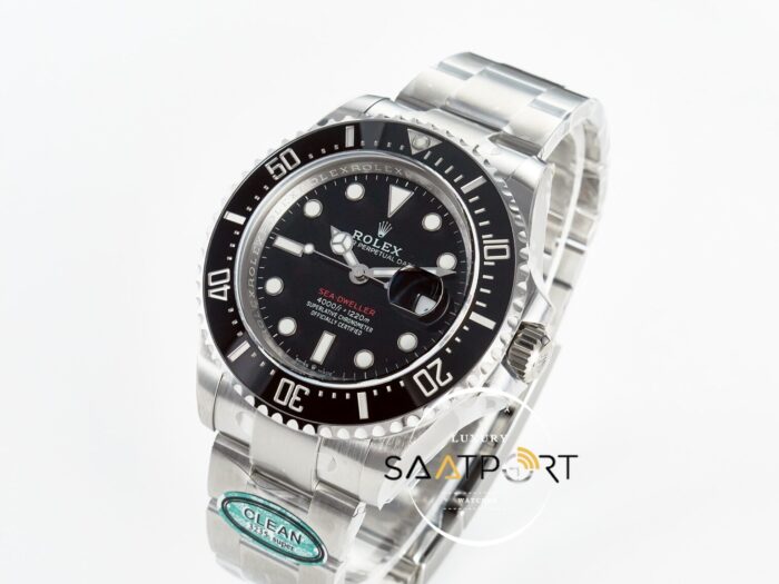 Rolex Sea-Dweller 43mm 126600 Clean 904L Kasa Seramik Bezel 3235 ETA