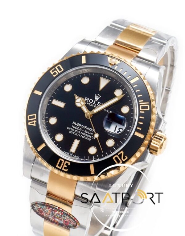 Rolex Submariner 41mm Siyah Kadran 126613LN Clean Factory 3235 Super Clone ETA