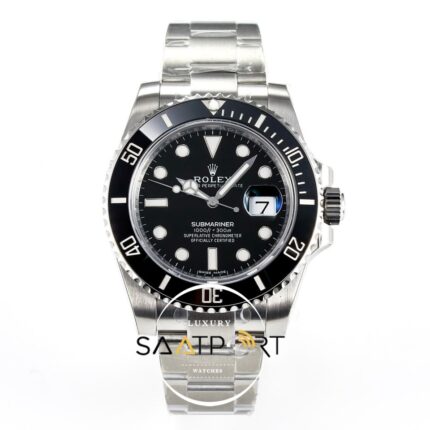 Rolex Submariner Date 40mm 116610LN VSF Siyah Kadran 3135 Super Clone ETA