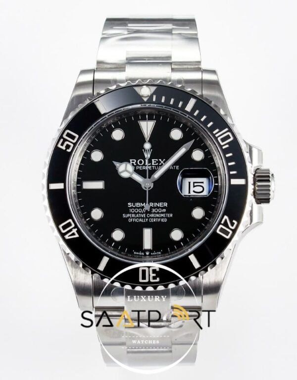 Rolex Submariner Date 41mm 126610LN VSF Siyah Kadran 3235 Super Clone ETA