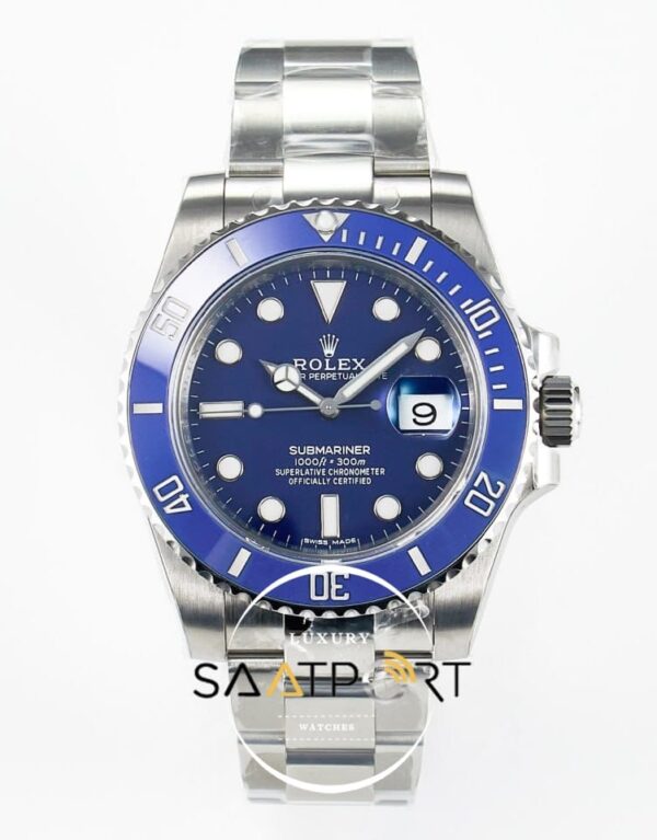 Rolex Submariner Smurf 40mm Mavi Kadran 116619LB VSF Factory 3135 Super Clone ETA