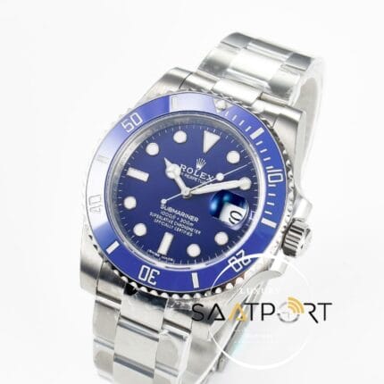 Rolex Submariner Smurf 40mm Mavi Kadran 116619LB VSF Factory 3135 Super Clone ETA