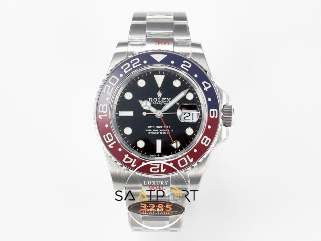 Rolex GMT-Master II 40mm QF Factory 126710BLRO Pepsi 3285 Super Clone ETA