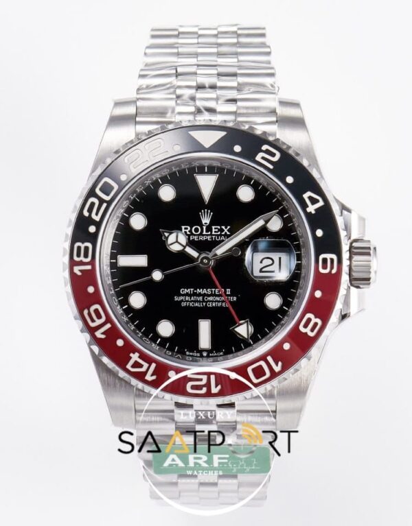 Rolex GMT-Master II ARF Factory 40mm 126710BLRO Jubilee Pepsi 3285 Super Clone ETA