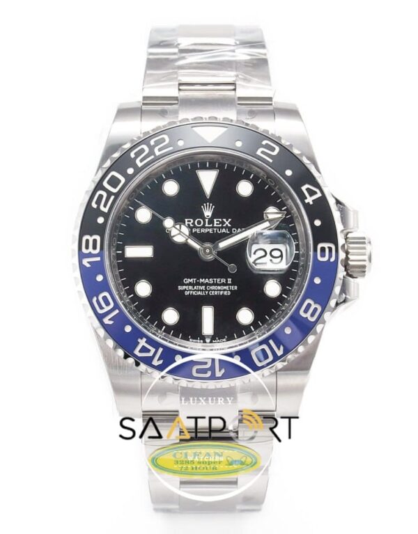 Rolex GMT-Master II Batman 126710BLNR Clean Factory 40mm Oyster 3285 Super Clone ETA