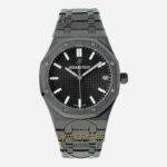 Audemars Piguet Royal Oak 15500 DLC Siyah Kadran APS Factory 4302 Super Clone ETA
