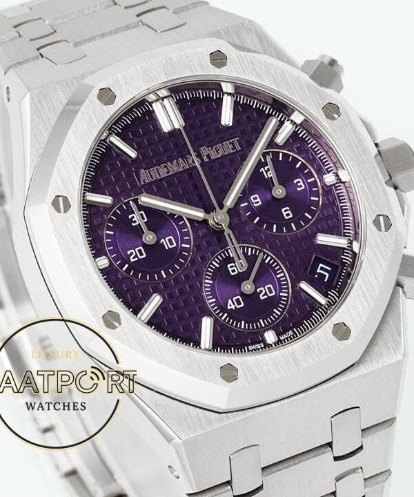 Audemars Piguet Royal Oak 26240BC Mor Kadran APS Factory 4401 Super Clone ETA
