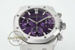 Audemars Piguet Royal Oak 26240BC Mor Kadran APS Factory 4401 Super Clone ETA