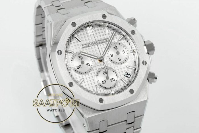 Audemars Piguet Royal Oak 26240ST Damalı Kadran APS Factory 4401 Super Clone ETA