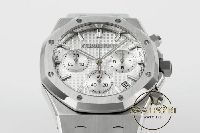 Audemars Piguet Royal Oak 26240ST Damalı Kadran APS Factory 4401 Super Clone ETA