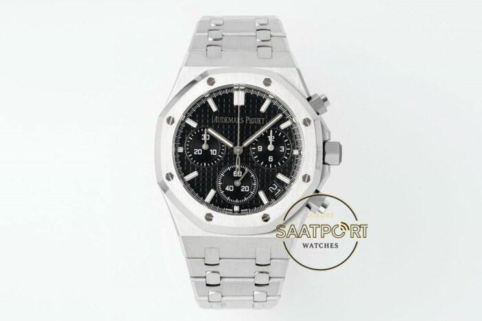 Audemars Piguet Royal Oak 26240ST Siyah Kadran APS Factory 4401 Super Clone ETA