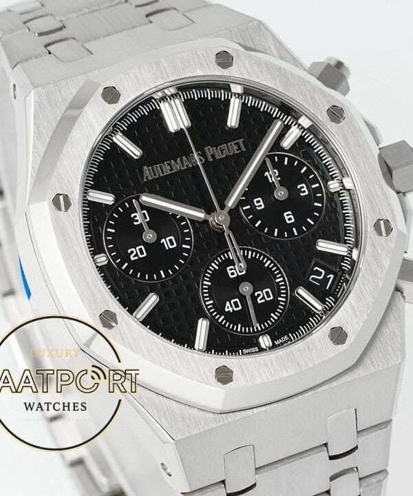 Audemars Piguet Royal Oak 26240ST Siyah Kadran APS Factory 4401 Super Clone ETA