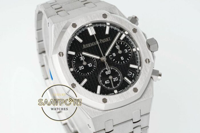 Audemars Piguet Royal Oak 26240ST Siyah Kadran APS Factory 4401 Super Clone ETA