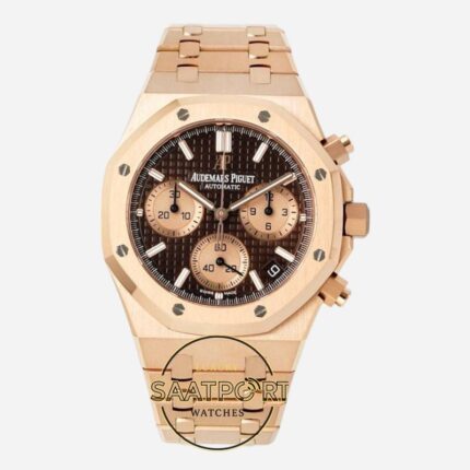 Audemars Piguet Royal Oak Rose 26239OR Kahve Kadran APS Factory 4401 Super Clone ETA