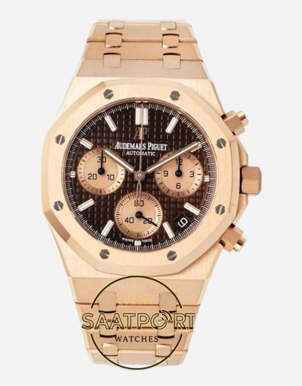 Audemars Piguet Royal Oak Rose 26239OR Kahve Kadran APS Factory 4401 Super Clone ETA