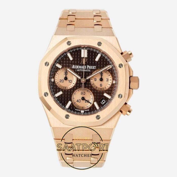 Audemars Piguet Royal Oak Rose 26239OR Kahve Kadran APS Factory 4401 Super Clone ETA