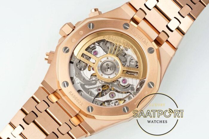 Audemars Piguet Royal Oak Rose 26239OR Kahve Kadran APS Factory 4401 Super Clone ETA
