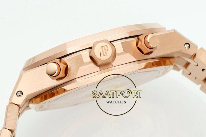 Audemars Piguet Royal Oak Rose 26239OR Kahve Kadran APS Factory 4401 Super Clone ETA