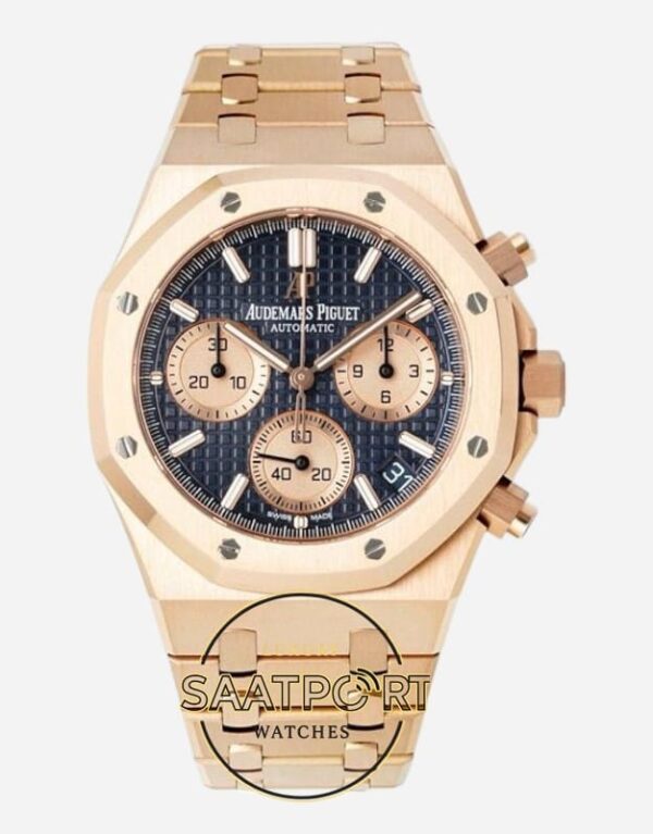 Audemars Piguet Royal Oak Rose 26239OR Mavi Kadran APS Factory 4401 Super Clone ETA