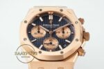 Audemars Piguet Royal Oak Rose 26239OR Mavi Kadran APS Factory 4401 Super Clone ETA