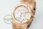 Audemars Piguet Royal Oak Rose 26320OR Gümüş Kadran APS Factory 4401 Super Clone ETA