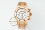 Audemars Piguet Royal Oak Rose 26320OR Gümüş Kadran APS Factory 4401 Super Clone ETA