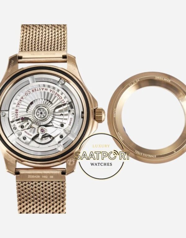 Omega Seamaster Diver 300m Bronze Gold Burgundy Red Super Clone ETA (25)-Photoroom