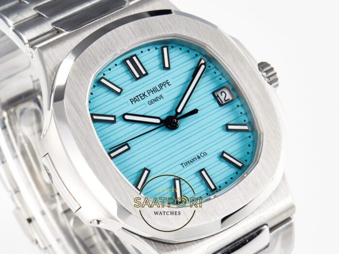 Patek Philippe Nautilus 5711-1A Tiffany and Co Blue Dial 3k Factory Super Clone Eta