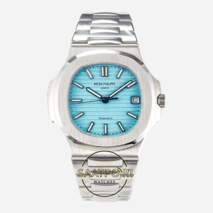 Patek Philippe Nautilus 5711-1A Tiffany and Co Blue Dial 3k Factory Super Clone Eta