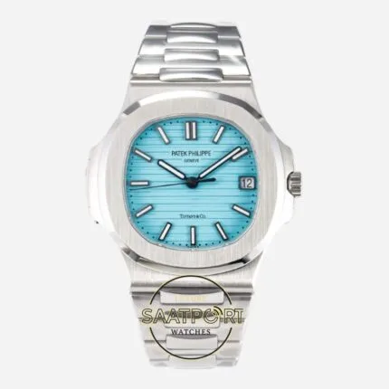 Patek Philippe Nautilus 5711-1A Tiffany and Co Blue Dial 3k Factory Super Clone Eta