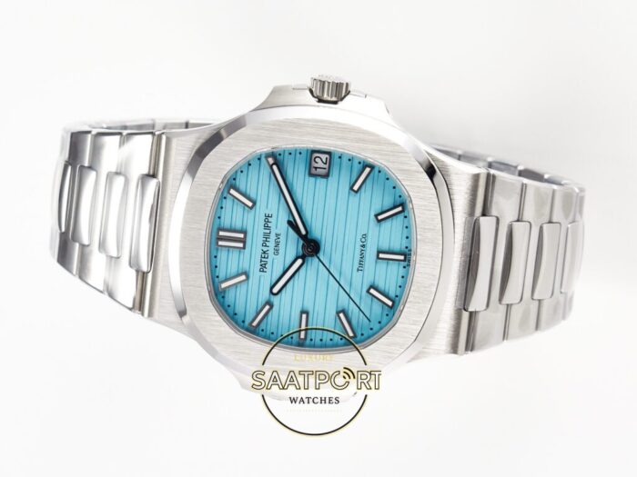 Patek Philippe Nautilus 5711-1A Tiffany and Co Blue Dial 3k Factory Super Clone Eta